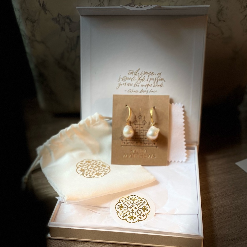 Brand New GAIA Earrings (Never Worn)